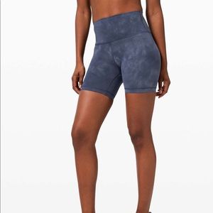 Lululemon Wunder Train Shorts 6” Dimond Dye